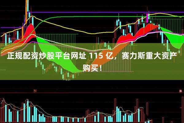 正规配资炒股平台网址 115 亿，赛力斯重大资产购买！